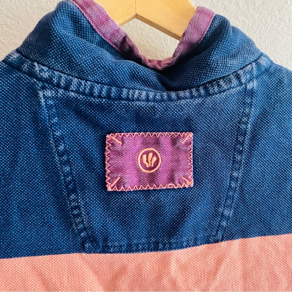 FatFace The Airlie Colour Block Half-Zip Sweatshirt Size 4 - Picture 6 of 7
